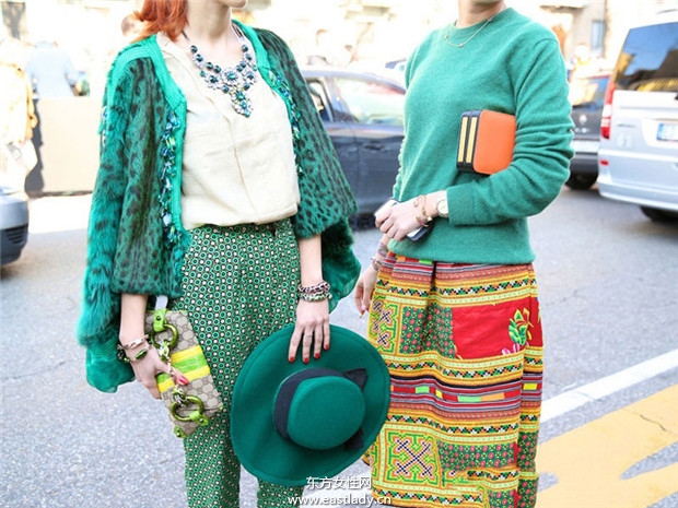 時(shí)裝周時(shí)尚達(dá)人珠寶首飾成點(diǎn)睛之物