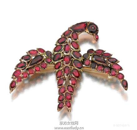 鳥兒胸針奢華大氣