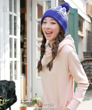 冬日時尚針織帽提升美眉靚麗指數(shù)