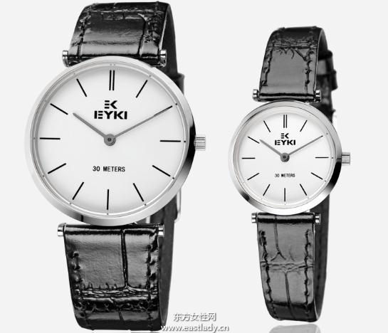 八款時尚情侶手表見證愛的歷程