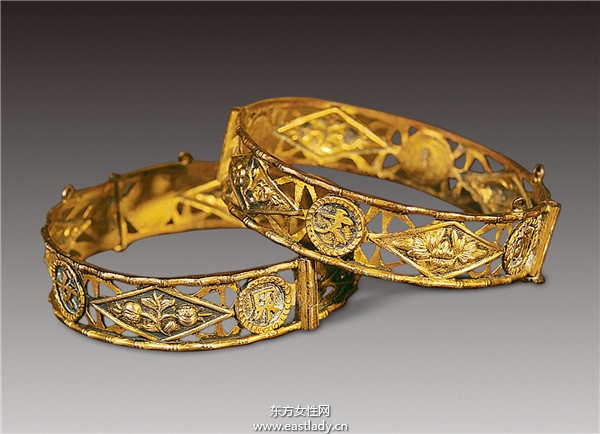 中式巴洛克時尚戒子