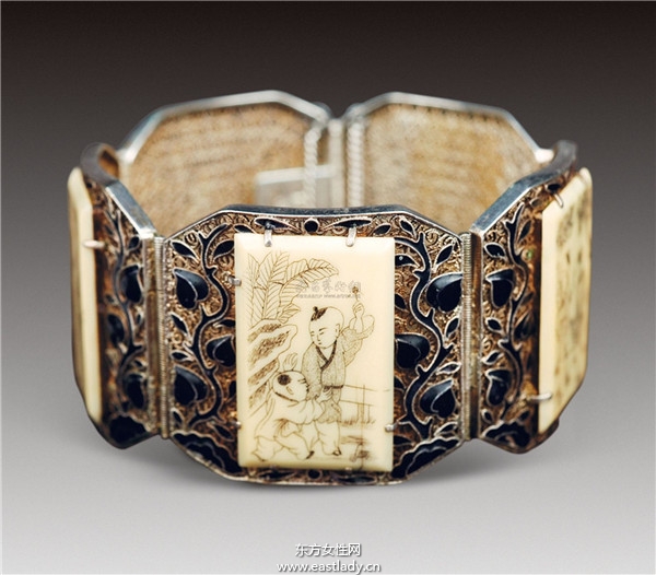 中式巴洛克時尚戒子