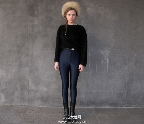 時尚皮草帽給冬日帶來一絲暖意