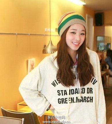 冬日時尚針織帽提升美眉靚麗指數(shù)