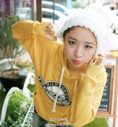 冬日時尚針織帽提升美眉靚麗指數(shù)