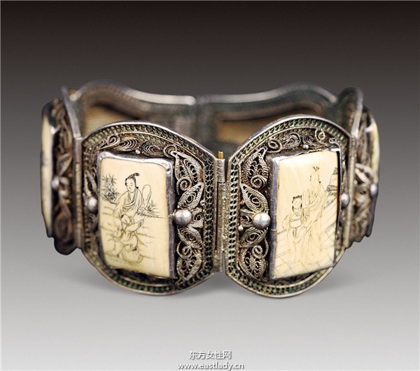 中式巴洛克時尚戒子