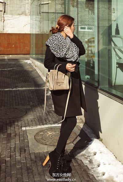 初春時尚圍巾戴法詮釋一個完整的你