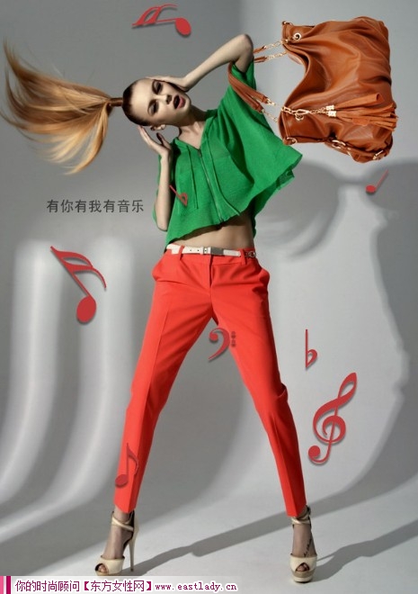 2012新款韓版單肩包 背出另類感覺