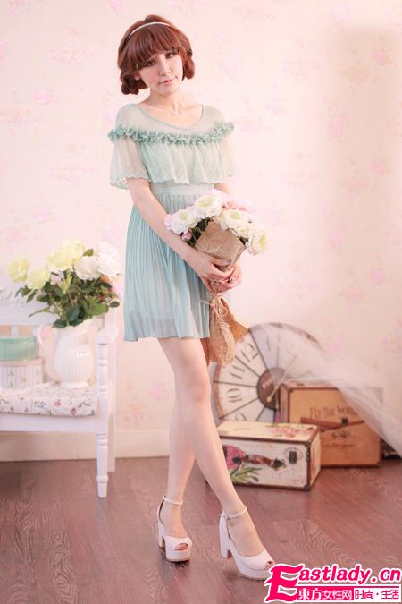 2012新款高跟魚嘴涼鞋秀出你的時尚個性