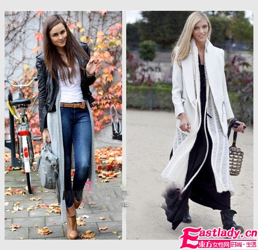 氣質(zhì)女郎圍巾秀 系出街頭好印象