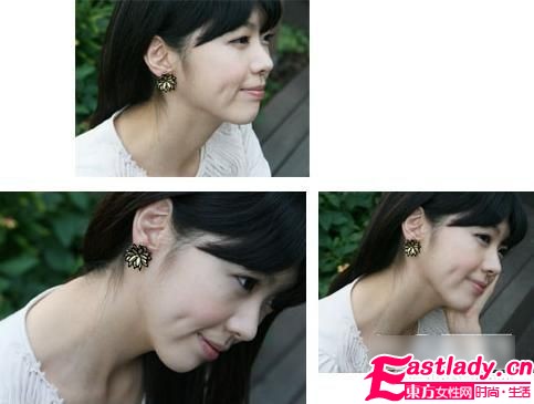 輕巧耳釘百變搭 優(yōu)雅情調(diào)修飾臉型