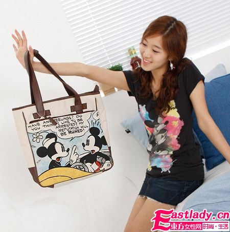 老鼠米奇包提升可愛(ài)度減齡搭