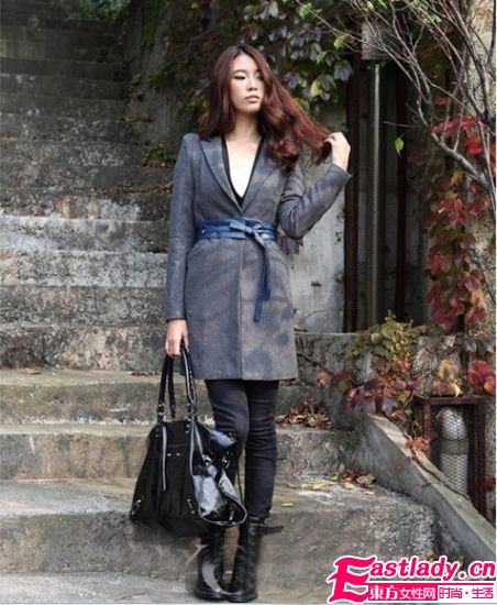 秋冬S身材不是夢 小腰帶外搭秀蠻腰