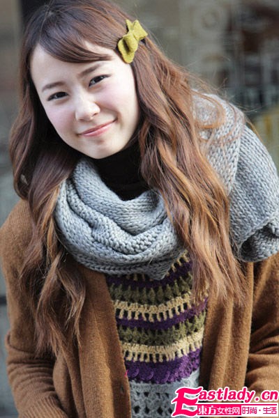 冬季針織圍巾最潮搭  讓世界為你著迷
