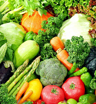 腹部減肥最有效方法 每天吃水果和蔬菜