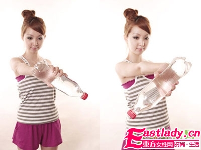 簡(jiǎn)單兩招 用礦泉水瓶也能減肥