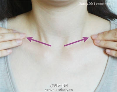 簡(jiǎn)單臉部淋巴按摩6步驟輕松瘦小臉