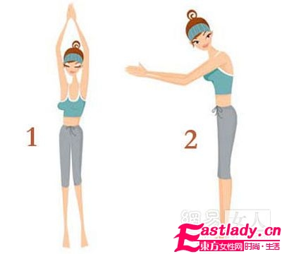 瘦手臂運動操 隨時隨地瘦臂