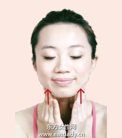 瘦臉按摩法改善修飾面部線條