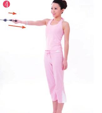 皮筋加啞鈴 緊實幼滑美背