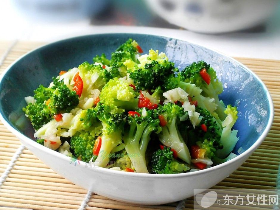 兩款西蘭花減肥食譜 幫你輕松吃掉10斤肉