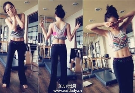 馬甲線正妹展露性感結(jié)實(shí)腹肌