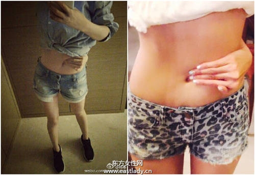 女藝人瘋狂「炫腹」 除了體重外3種方法也能證明自己超瘦