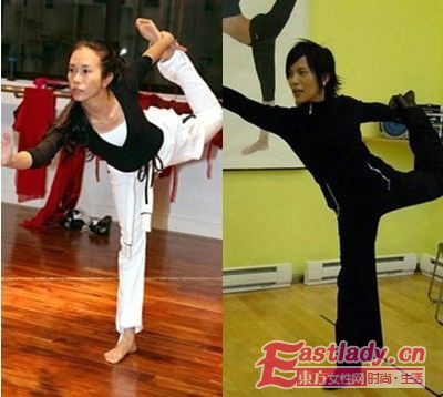 莫文蔚 周彥宏 楊麗菁等明星瑜伽姿勢大PK