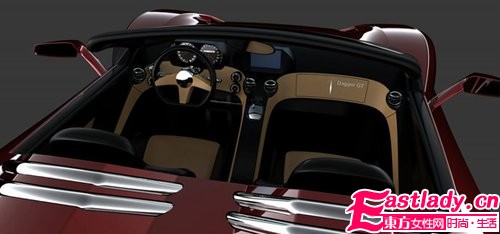 賽車Dagger GT最新靚照曝光      2000馬力的超級(jí)跑車