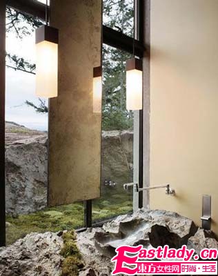 野外奢華避難場(chǎng)所 藏在石頭里的豪宅