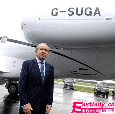 Lord Sugar豪華私人飛機曝光 價值1.5億令人羨