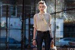 小個子女生春季ol通勤裝 時尚干練不失個性