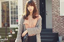 簡約迷人淑女風(fēng)裝扮 清新魅力凸顯無疑