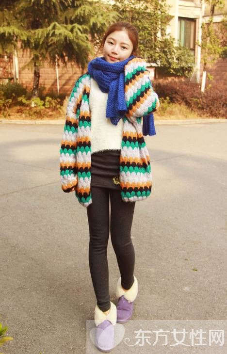 冬季矮個子女生日系搭配經(jīng) 學著這么穿又高又顯瘦