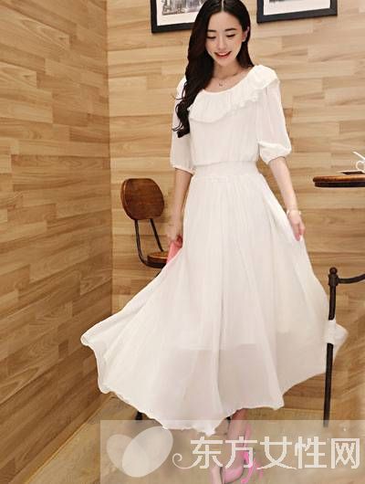 夏季時尚雪紡長裙推薦 輕松打造唯美女神范兒