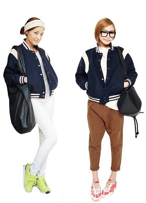 棒球服這么搭配 保暖御寒又潮流