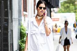 跟著潮流走 時(shí)尚襯衫裙這樣搭吸睛十足