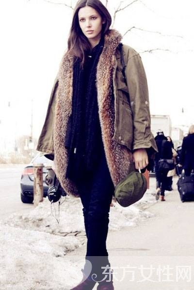 秋季歐美風(fēng)潮流個性搭配 時尚保暖兩不誤