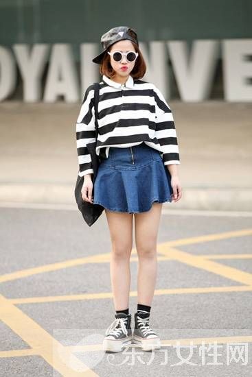 顯瘦必備神器 這樣搭條紋衫時尚又不失個性