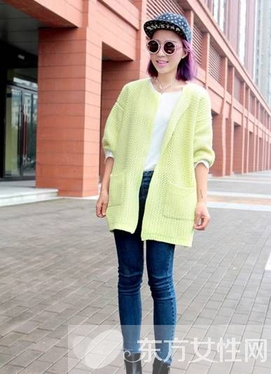 針織開衫怎么搭配 這么穿讓你不止高10cm