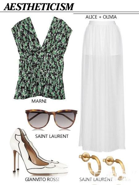 闊腿褲搭配上衣圖片 這么穿女神范兒十足哦