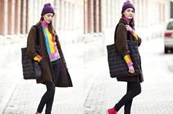 秋冬季歐美時尚混搭個性裝扮 這種穿法想不潮都不行