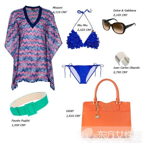 明星時尚比基尼海灘造型 這么穿簡直太美了