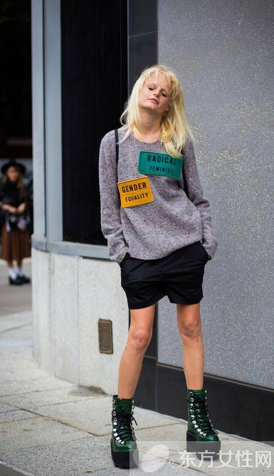 這個(gè)春天 少哪件單品都不能少圓領(lǐng)針織衫