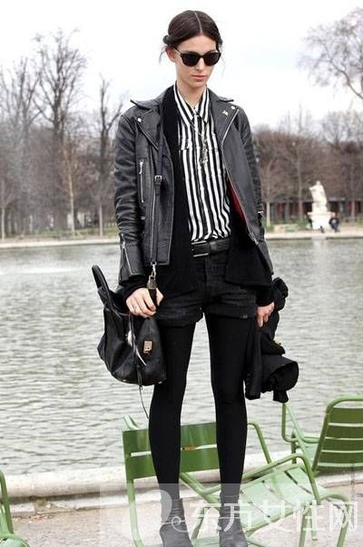 秋季歐美風(fēng)潮流個性搭配 時尚保暖兩不誤