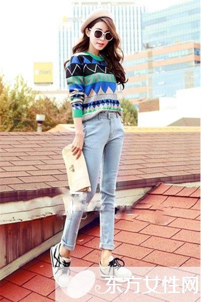 針織衫怎么搭配 韓國街頭最流行的搭配方式推薦