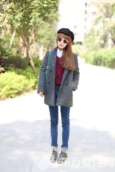 冬季矮個子女生日系搭配經(jīng) 學著這么穿又高又顯瘦