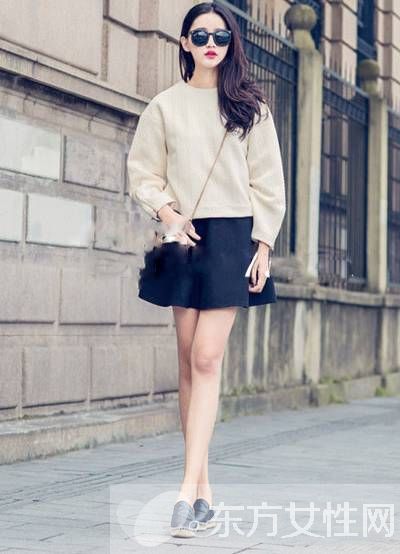 矮個女生時尚混搭風格 這么穿完美比例就出來了