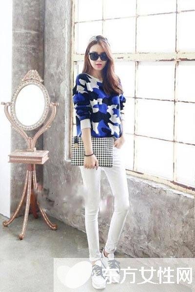針織衫怎么搭配 韓國街頭最流行的搭配方式推薦