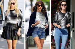 條紋t恤怎么搭配更潮更好看 看看明星們的完美示范